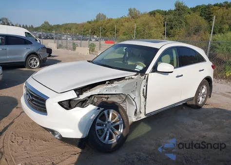 2014 Infiniti Qx70 из США, поврежденный, VIN JN8CS1MU1EM452165